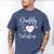 Baby Reveal Valentine Pregnancy Announce Daddy Shirt Men's Comfort Colors T-Shirt Blue Jean