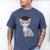 Bachelor Master Cats Graduation 2026 Graduate Men's Comfort Colors T-Shirt Blue Jean