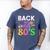 Back To The 80's Mixtape Era Nostalgia Retro 1980 80's Style Men's Comfort Colors T-Shirt Blue Jean