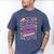Back To-The 80 s Christmas Retro Cassette Boombox Nostalgia Men's Comfort Colors T-Shirt Blue Jean