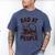 Bad At People Ferret Introvert Saying Slogan Men's Comfort Colors T-Shirt Blue Jean Bad At People Ferret Introvert Saying Slogan Men's Comfort Colors T-Shirt Blue Jean