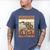 Ball Python Snake Introvert Ball Python Men's Comfort Colors T-Shirt Blue Jean