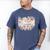 Barely Tolerable Book Floral Bookworm Lover Bookish Premium Men's Comfort Colors T-Shirt Blue Jean