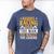 Barrel Racing Dad Horse Barrel Racer Men's Comfort Colors T-Shirt Blue Jean