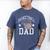 Basketball Dad Coach Sports Fan Men's Comfort Colors T-Shirt Blue Jean