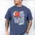 Basketball Mom Or Dad Basketball Parent Men's Comfort Colors T-Shirt Blue Jean