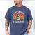 Basset Hound Shirts I Do What I Want Basset Hound Dad Men's Comfort Colors T-Shirt Blue Jean