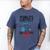 Batman Greatest Dad Men's Comfort Colors T-Shirt Blue Jean