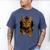 Bengal Cat Lover Animal Pet Bengal Cat Owner Mom Cat Dad Cat Men Women Kids Men's Comfort Colors T-Shirt Blue Jean