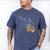 Best Bunny Dad Ever Rabbit Daddy Bunny Father Bunny Men's Comfort Colors T-Shirt Blue Jean