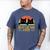 Best Cat Dad Ever Retro Style Cats Lover Men's Comfort Colors T-Shirt Blue Jean