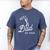Best Dad By Par Father's Day Golf Daddy Golfing Golfer Men's Comfort Colors T-Shirt Blue Jean