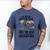 Only The Best Still Go Skiing In Their Seventies Men Dad Men's Comfort Colors T-Shirt Blue Jean