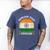 Best Indian Dad Ever Father's Day India Flag Pride Men's Comfort Colors T-Shirt Blue Jean