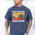 Best Moose Dad Ever Moose Men's Comfort Colors T-Shirt Blue Jean