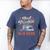 Best Truckin Dad Ever Trucker Truck Driver Father's Day Men Men's Comfort Colors T-Shirt Blue Jean