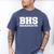 BHS High School Graduation Party Rival Game BHS Reunion Men's Comfort Colors T-Shirt Blue Jean