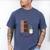 I Like Big Books Bookworm Tee Men's Comfort Colors T-Shirt Blue Jean