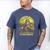 Bigfoot Outdoor Hiking Dad Joke Im Outstanding Sasquatch Men's Comfort Colors T-Shirt Blue Jean
