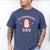 Bloodhound Dad Dog Father Men's Comfort Colors T-Shirt Blue Jean
