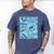 Blue Comic Book Blue Graphic Men's Comfort Colors T-Shirt Blue Jean