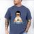 Bob's Burgers Gene Dad Portrait Men's Comfort Colors T-Shirt Blue Jean