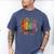 Boho Floral Book Big Fan Of Human Rights Liberal Protest Men's Comfort Colors T-Shirt Blue Jean