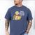 This Is My Book Character Costume Turtle Kids Reading Men's Comfort Colors T-Shirt Blue Jean