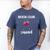 Book Club Squad Reading Bookworm Wine Lover Humor Men's Comfort Colors T-Shirt Blue Jean
