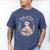 Book And Dog Lover Reading Humor Librarian Men's Comfort Colors T-Shirt Blue Jean