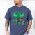 Book Dragon Reading Fantasy Men's Comfort Colors T-Shirt Blue Jean
