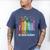 Book Flower Radicalized By Basic Decency Feminist Lgbt Men's Comfort Colors T-Shirt Blue Jean