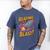 Book Lover Kids And Adults Reading Is a Blast Rocket Ship Men's Comfort Colors T-Shirt Blue Jean