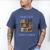 Book Lover Pun Practice Shelf-Care Men's Comfort Colors T-Shirt Blue Jean