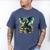 Book Lover Reading Fantasy Dragon Men's Comfort Colors T-Shirt Blue Jean