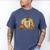 Book Pumpkin Fall Reading Thanksgiving Teacher Librarian Men's Comfort Colors T-Shirt Blue Jean
