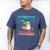 Book Reader Librarian Bookworm In Pajamas Book And Pajama Men's Comfort Colors T-Shirt Blue Jean
