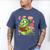 Book Worm Costume World Book Day Cute Kawaii Worm Reading Men's Comfort Colors T-Shirt Blue Jean