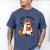 Book Worm Halloween Costume For Book Lovers Men's Comfort Colors T-Shirt Blue Jean