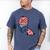 Book Worm Pun Read Reading Librarian America Men Women Kids Men's Comfort Colors T-Shirt Blue Jean