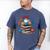 “Books Coffee & Yarn Enthusiast Cozy Reader Men's Comfort Colors T-Shirt Blue Jean