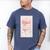 Books Flowers Art Flower Stack Pastel Feminine Men's Comfort Colors T-Shirt Blue Jean