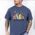 Books Wildflowers There Is No Such Thing As Too Many Books Men's Comfort Colors T-Shirt Blue Jean