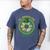 Bookworm Irish All Booked For St Patrick's Day Book Lover Men's Comfort Colors T-Shirt Blue Jean
