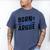 Born To Argue Graduation Lawyer Advocate Attorney Law Men's Comfort Colors T-Shirt Blue Jean