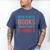 Born To Read Books Forced To Read Emails Reading Bookish Men's Comfort Colors T-Shirt Blue Jean