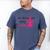 Breast Cancer Walk In Memory Of My Sister Men's Comfort Colors T-Shirt Blue Jean