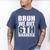 Bruh We Out 6th Graders Sixth Grade Graduation Class Of 2025 Men's Comfort Colors T-Shirt Blue Jean