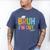 Bruh I'm Out Senior Graduation Men's Comfort Colors T-Shirt Blue Jean