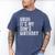 Bruh It's My Son's Birthday Birthday Mom Dad Men's Comfort Colors T-Shirt Blue Jean